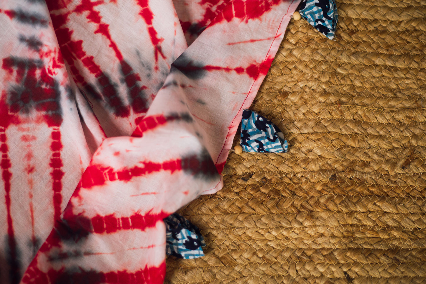Cotton Mul Tie Dye Saree Laal Ishq