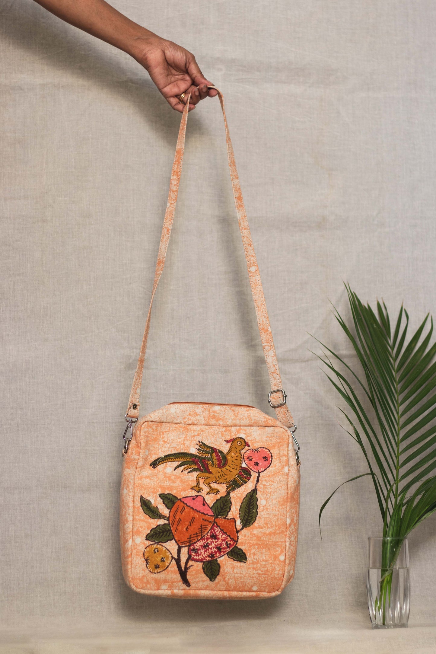 Sling Bag Tree of Life • Peach