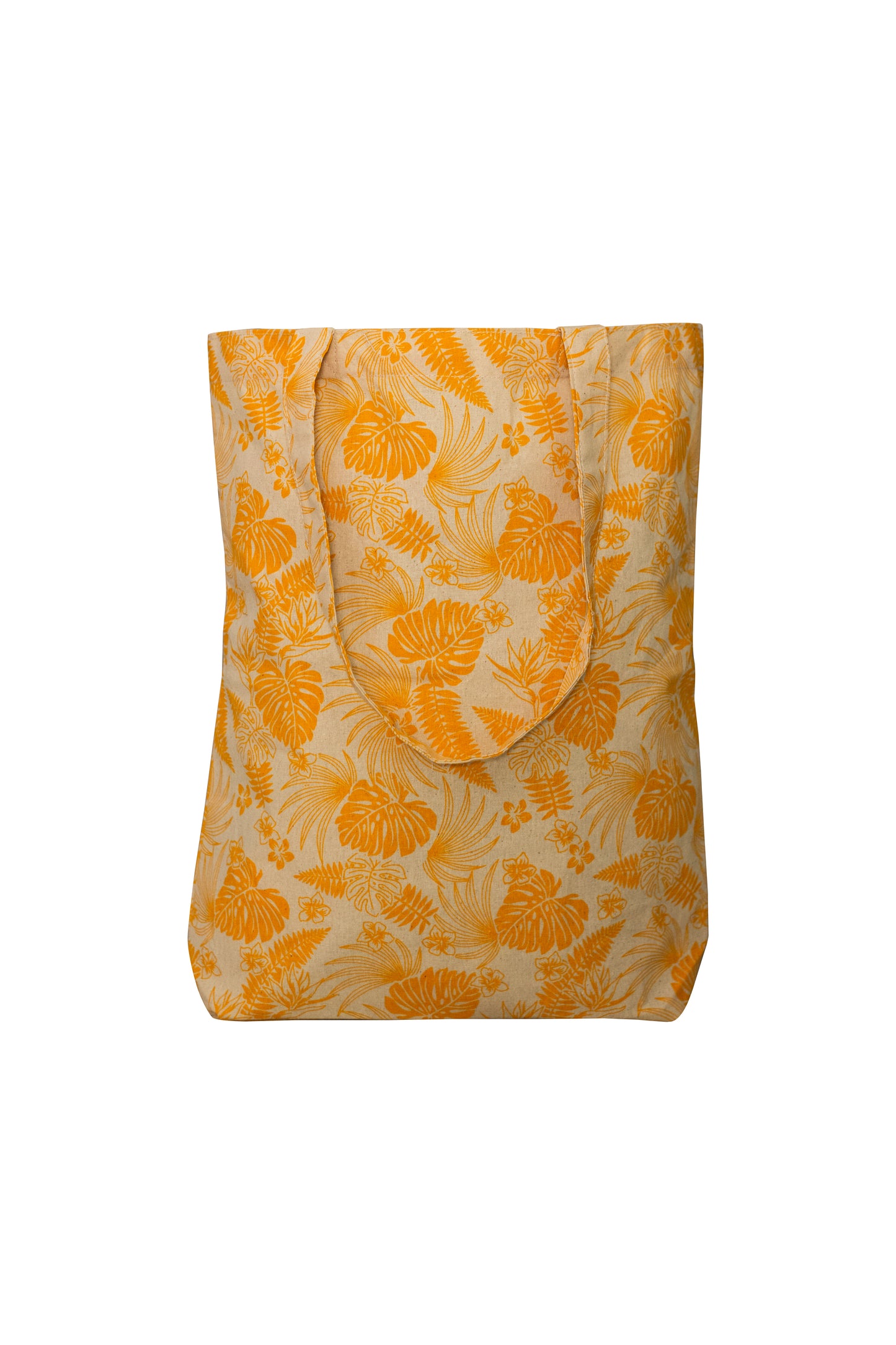 Forest Yellow Cotton Shopping Tote Bag